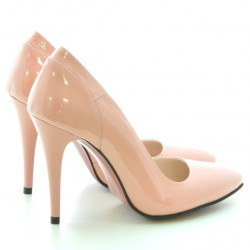 Chaussures élégantes femme 1230 vernis rose