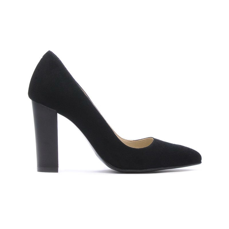 Chaussures élégantes femme 1261 noir antilope