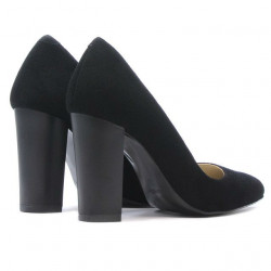 Chaussures élégantes femme 1261 noir antilope
