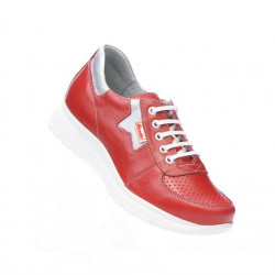 Chaussures de sport femme 680 rouge combiné