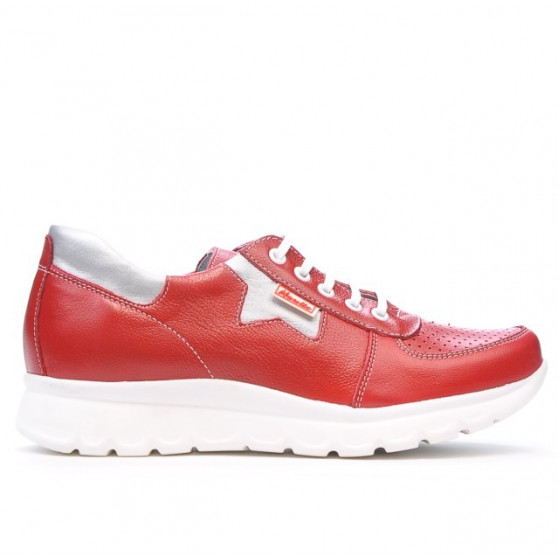 Chaussures de sport femme 680 rouge combiné Chaussures de sport femme 680 rouge combiné