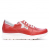 Chaussures de sport femme 680 rouge combiné