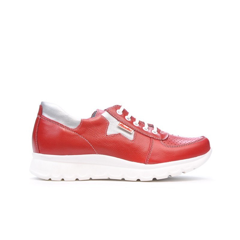 Chaussures de sport femme 680 rouge combiné