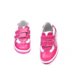 Chaussures enfants petits 16-1c rose+blanc