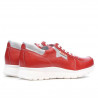 Chaussures de sport femme 680 rouge combiné