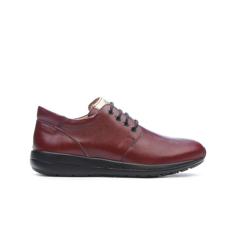 Baskets adolescents 399 bordeaux