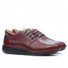 Baskets adolescents 399 bordeaux