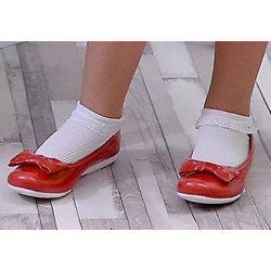 Chaussures enfants 141 vernis rouge