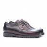Chaussures enfants 163 bordeaux