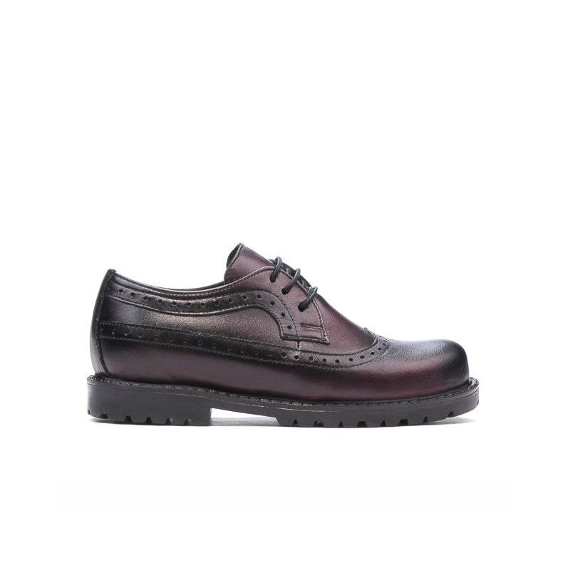 Chaussures enfants 163 bordeaux