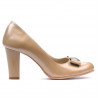 Chaussures élégantes femme 1245 vernis beige02