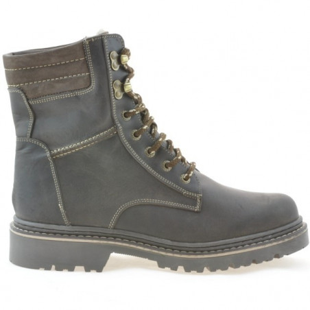 Bottes pour hommes (grandes tailles) 470m tuxon café