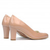 Chaussures élégantes femme 1209 vernis nude