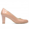 Chaussures élégantes femme 1209 vernis nude