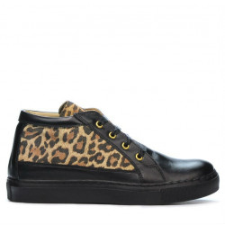Bottes femme 3290 noir+tigres