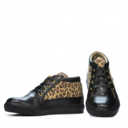 Bottes femme 3290 noir+tigres