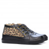 Bottes femme 3290 noir+tigres
