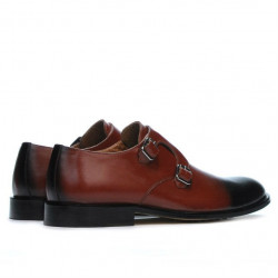 Chaussures élégantes hommes 840 a marron+noir