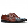 Chaussures élégantes hommes 840 a marron+noir