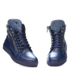 Bottes pour hommes 486-1 indigo
