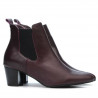 Bottes femme 1155 bordeaux