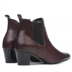 Bottes femme 1155 bordeaux