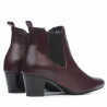 Bottes femme 1155 bordeaux