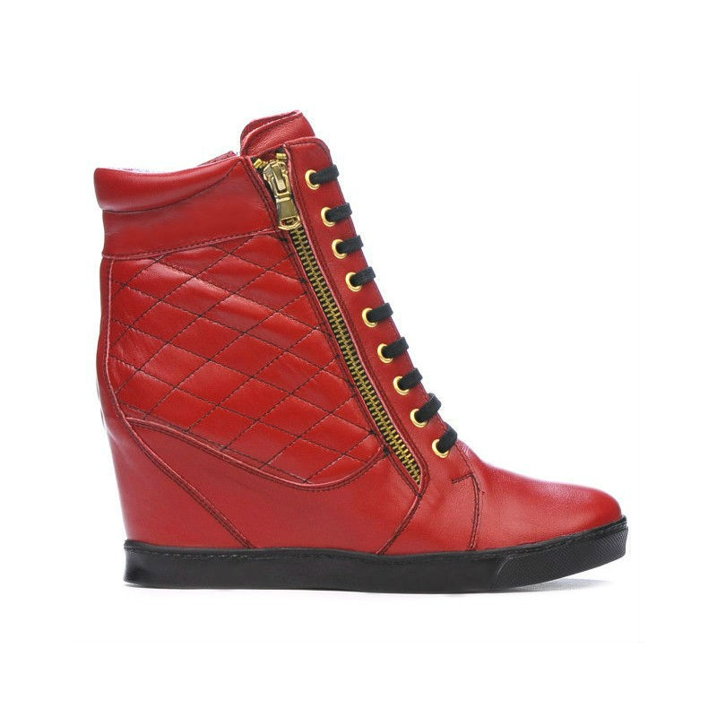 Bottes femme 3286 rouge