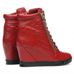 Bottes femme 3286 rouge