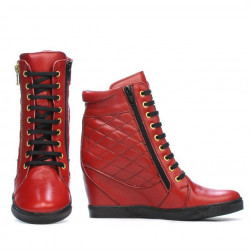 Bottes femme 3286 rouge