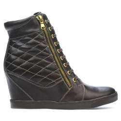 Bottes femme 3286 café