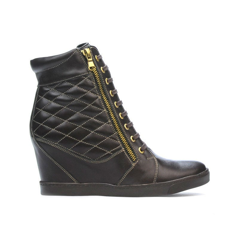Bottes femme 3286 café