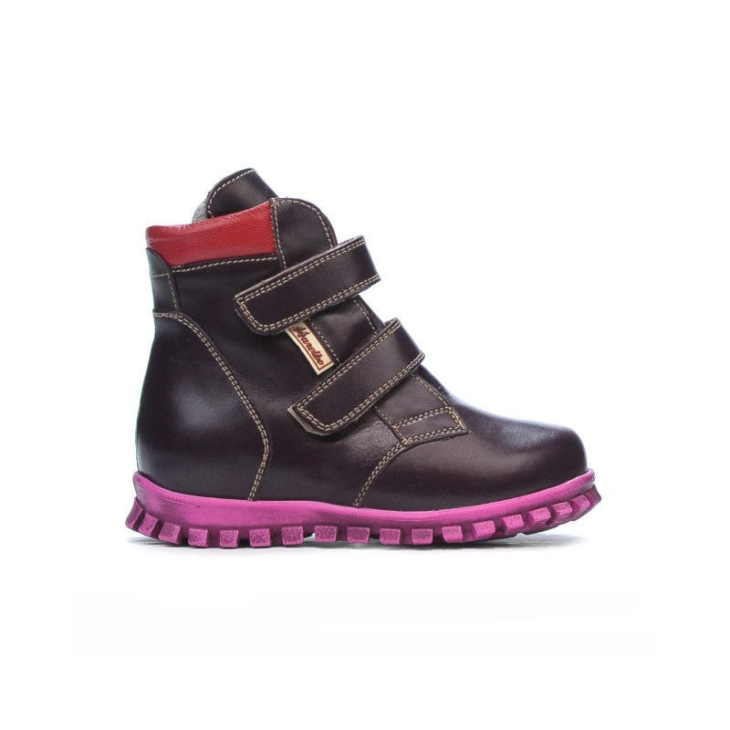 Bottes petits enfants 32c violet combiné 1