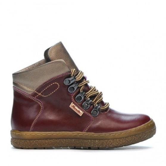 Bottes enfants 3006 bordeaux combiné Bottes enfants 3006 bordeaux combiné