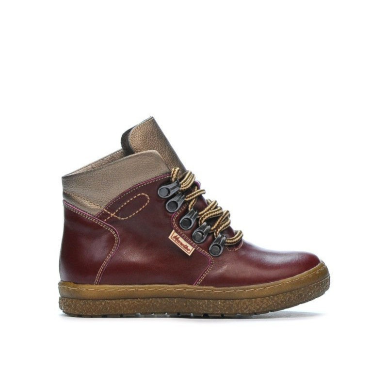 Bottes enfants 3006 bordeaux combiné