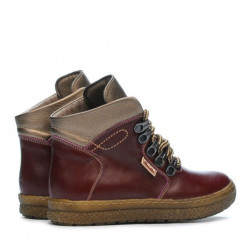 Bottes enfants 3006 bordeaux combiné