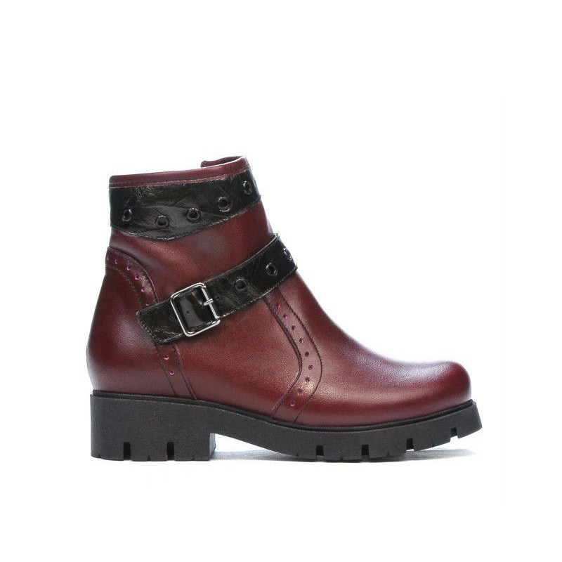 Bottes enfants 3005 bordeaux