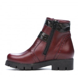 Bottes enfants 3005 bordeaux
