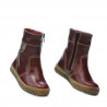 Bottes enfants petits 34c bordeaux+cuivré