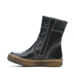 Bottes petits enfants 34c noir+cuivré
