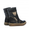 Bottes petits enfants 34c noir+cuivré