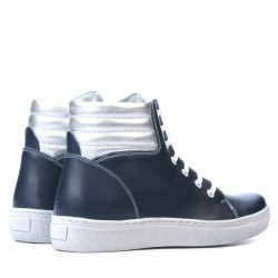 Bottes femme 3310 indigo combiné