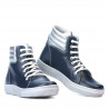 Bottes femme 3310 indigo combiné