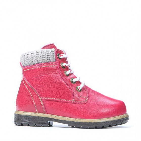Bottines enfants petites 29c fuchsia