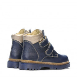 Petites bottes enfants 37c indigo+cuivré