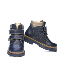 Petites bottes enfants 37c indigo+cuivré