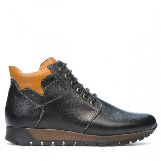 Bottes homme 495 noir+marron Bottes homme 495 noir+marron