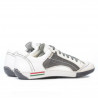 Chaussures de sport adolescents 307 crêpe blanc+gris