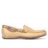 Mocassins 719p beige perforé