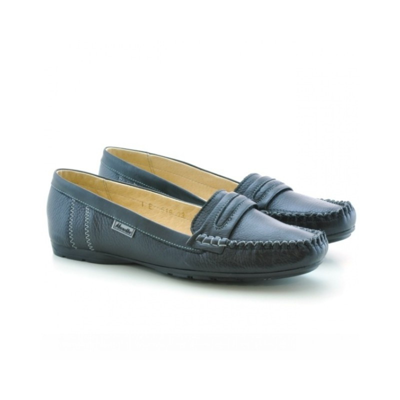 Mocassins femme 619 noir